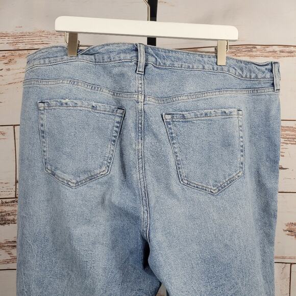 Torrid High Rise Straight Mom Jeans Button Fly Size 20R - Picture 6 of 10